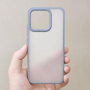 机甲磁吸壳小米13磨砂13pro半透明防摔撞色magsafe全包手机壳定制