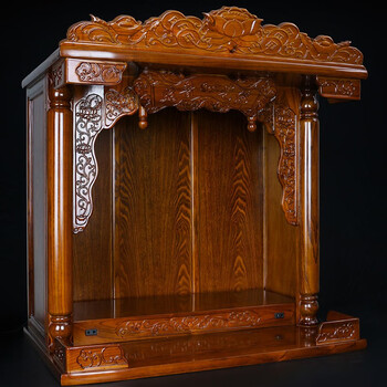 梵泽福佛龛立柜供台家用神龛实木神台供桌佛台佛柜神台柜客厅香案神坛