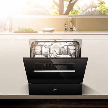 美的(midea) 8套 wifi智控洗 全智能除菌嵌入式家用洗碗机 京鱼座智能