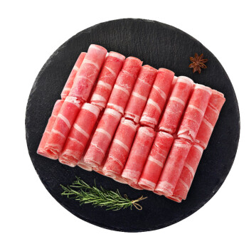 玺宴 澳洲S级肥牛卷 350g/袋 冷冻 整肉原切 火锅食材