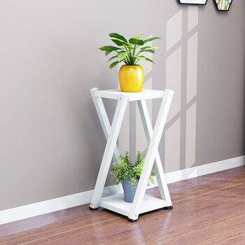 雕菲花架铁艺多层客厅绿萝阳台多肉花盆架装饰室内落地省空间花架子