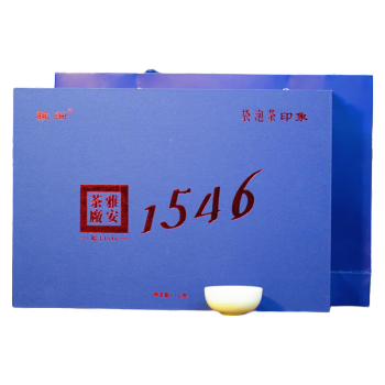 雅细雅细印象茶叶黑茶袋泡茶112g下午茶雅安藏茶百年老厂 蓝色 112g * 1盒 112g