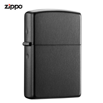 之宝(Zippo)打火机 黑哑漆 哑漆218 煤油防风火机