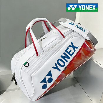 尤尼克斯 尤尼克斯羽毛球包yy国家队男女比赛训练单双肩独立鞋仓大容量 BA248雅致黑 绒布套丝滑手感