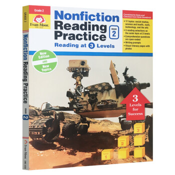 Evan Moor 非虚构类文学阅读练习 二年级 Nonfiction Reading Practice Grade 2