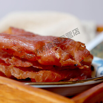 澄海 原味猪肉脯 老山合猪肉脯干 广东汕头特产特色食品 250g 原味新