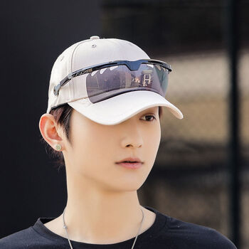 心墨染新品眼镜帽子新款时尚棒球潮男韩流嘻哈棒球带太阳镜帽子遮阳