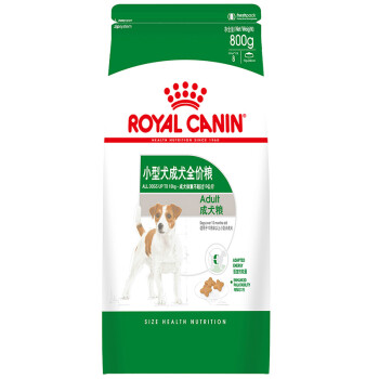 ROYAL CANIN 皇家狗粮 PR27小型犬成犬狗粮 10月龄以上 全价粮 0.8kg 贵宾泰迪比熊 健康被毛 增强适口性