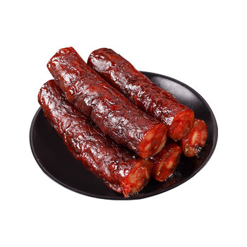 拾茗集腊肠四川特产柴火烟熏麻辣五香味香肠农家川味腊肠1件1斤麻辣