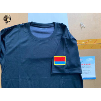 铭汇通全新升级体能服空军训练服3543飞行圆领衫短袖夏季藏青速干t恤