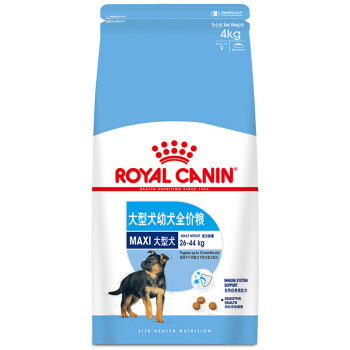 ROYAL CANIN 皇家狗粮 MAJ30大型犬幼犬狗粮 2-15月龄 通用粮 4kg 金毛拉布拉多 满足成长能量 呵护消化系统