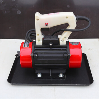 混凝土小型厂抹光机手提式地面平板振动器适用震动电机定制磨平机