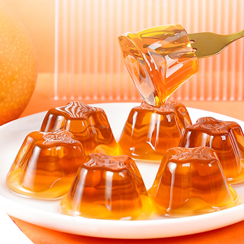 喜多多秋梨枇杷果冻布丁秋梨膏枇杷冻q弹布丁果汁果冻