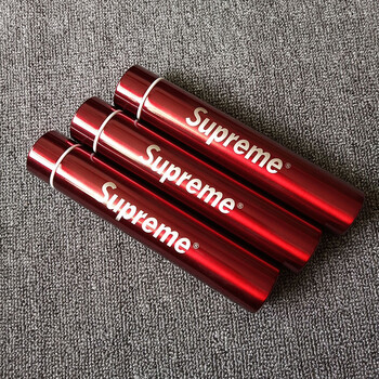 supreme冷暖保温杯男女潮牌杯子运动水壶潮牌创意水杯定制logo 刻字