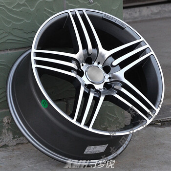 适用于171819寸铝合金轮毂改装奔驰glcc200g63e300b200ces枪灰车面178