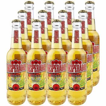 荷兰进口啤酒亡命之徒啤酒龙舌兰味啤酒desperados330ml12瓶