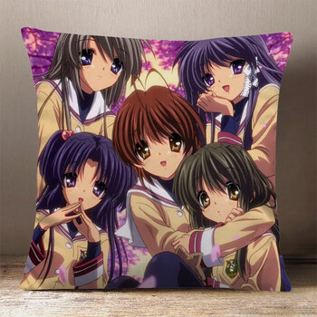 clannad周边团子大家族古河渚动漫二次元定制抱枕套枕头key社周边5