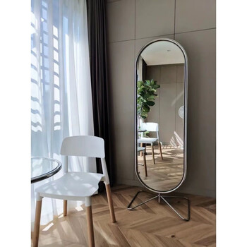 全身镜移动 等身镜 试衣镜全身落地镜 设计师旋转落地镜全身镜化妆镜