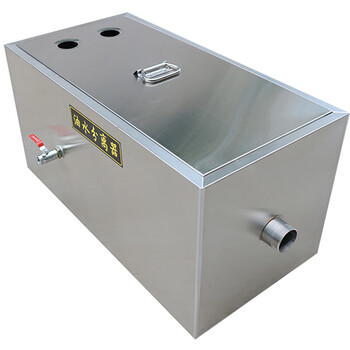 隔油池埋地式饭店不锈钢隔油池油水分离器地沟式埋地厨房餐饮小型过滤