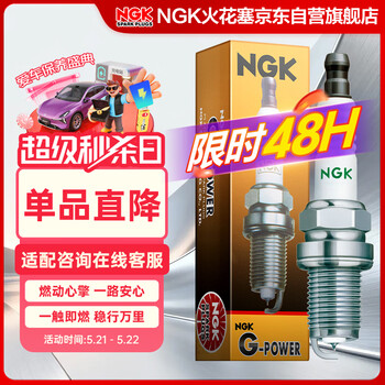 NGK铂金火花塞四支波罗劲情劲取朗逸高尔夫晶锐明锐宝来迈腾途安速腾