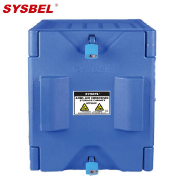 西斯贝尔(SYSBEL) ACP810048 强腐蚀性化学品安全储存柜 48Gal/白色/四门 定制 4Gal/15L/蓝色