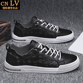 cnlv国际品牌高端轻奢侈品大牌鞋子男2021年新款潮春秋款欧洲站休闲鞋