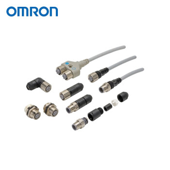 欧姆龙 传感器I/O连接器 单侧插座接插件 XS2F-D421-GC0-F