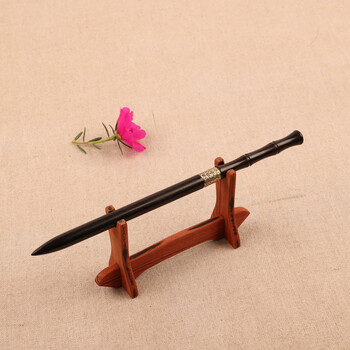 葵螂鳕藏剑发簪木簪子古风汉服簪中剑小姐姐防身符簪竹节可定制刻字