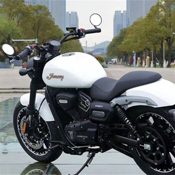 艾喜仕新款2022安吉拉v300巡航太子摩托车哈雷款复古机车国四电喷可