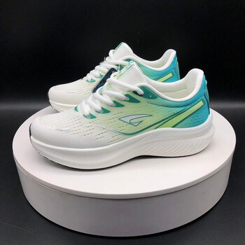 茂达运动鞋女2023夏季新款超轻eva回弹减震软底透气网眼时尚百搭 白