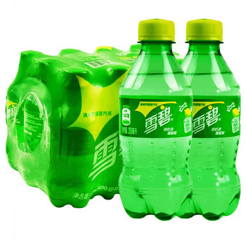 百事可乐碳酸饮料整箱12瓶夏季饮品小瓶装汽水雪碧芬达零度批浅黄色