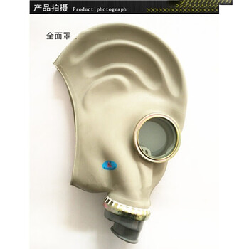 防毒面具粮库粮食仓库熏蒸牌磷化铝磷化氢滤毒罐过滤式全面罩 全面罩