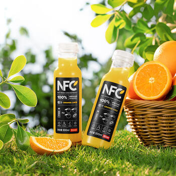 橙汁冷压榨非浓缩还原果汁饮料300ml24整箱礼盒装nfc橙汁300ml10瓶