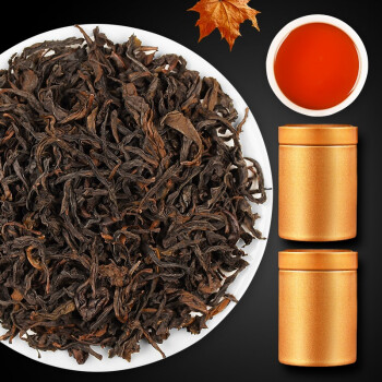 大紅袍茶葉2019新茶特級大紅袍武夷巖茶濃香型高山烏龍茶肉桂巖茶金罐