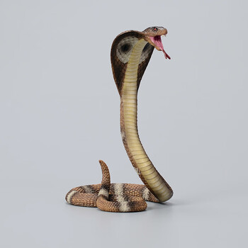 迪士尼disney眼镜蛇玩具仿真蛇模型野生动物硬橡胶假蛇毒蛇摆件儿童