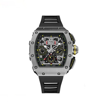 nasir 瑞士男机械表个性ins风霸气大表盘男表高级感机械表虫洞概念