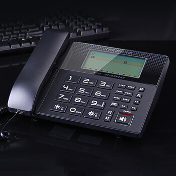 智能机 适用s035 家用办公室固定座机大容量多功能语音留言 拾禺 爵士