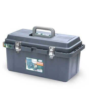 老A（LAOA）LA125060 工具箱塑料硬质手提箱工具盒车载收纳箱19英寸