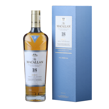 原装进口洋酒藏macallan 麦卡伦单一麦芽威士忌麦卡伦18年黄金三桶700ml 图片价格品牌报价 京东