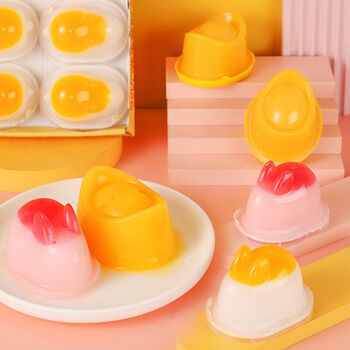 日新弹兔慕斯果冻 网红兔子果冻好吃的儿童布丁抖音休闲零食 2.