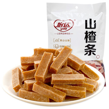 怡达 蜜饯果脯 山楂干 山楂条380g/袋