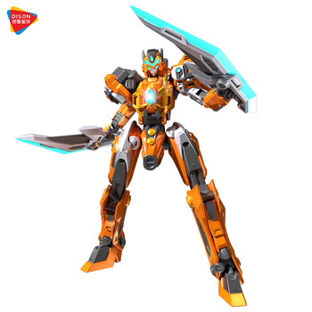 德馨童娱钢铁飞龙三山海神兽经典版雷霆战鹿儿童变形玩具机械兽合体