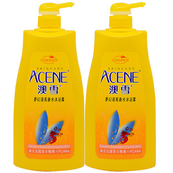 澳雪滋润保湿梦幻海马香水沐浴露体验 950gx2瓶家庭装整箱 海马香水港