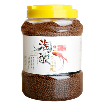 淘歌 TG 鱼食锦鲤饲料小型金鱼观赏鱼锦鲤鱼粮全效增艳3200ML