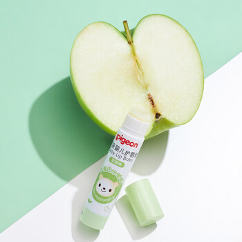 儿童润唇膏婴儿护唇安全保湿滋润减少干裂3g【贝官方旗舰店】 深红色