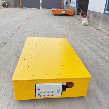 无轨电动地平车10吨3吨5吨厂房运输搬运蓄电池平板车agv地平车运磐锋