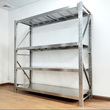 物架无尘车间冷库厨房可调节置物架货架 200*60*200(304不锈钢)五层货