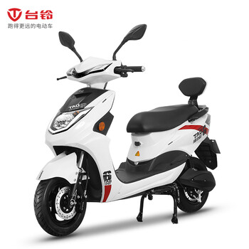 台铃(tailg)电动车 成人代步电动车踏板车 炫迈 碟刹制动电瓶车 珍珠