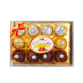 130克12枚【白色代表友情】 榛果巧克力【三个味道三种含义】