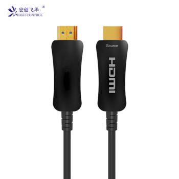 宏创飞华 HC-QX系列工程级光纤HDMI线2.0版 4k高清无损传输 LED拼接大屏连接线 工程级HDMI光纤线 20米